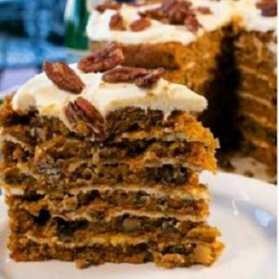 Order Carrot Cake food online from New York Pizzeria store, Houston on bringmethat.com