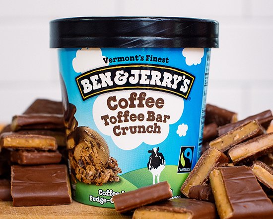 Order Coffee Toffee Bar Crunch food online from Ben & Jerry's Ice Cream store, San Francisco on bringmethat.com