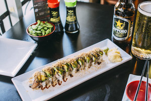 Order Caterpillar Roll food online from Sushi Omakase store, Gilroy on bringmethat.com