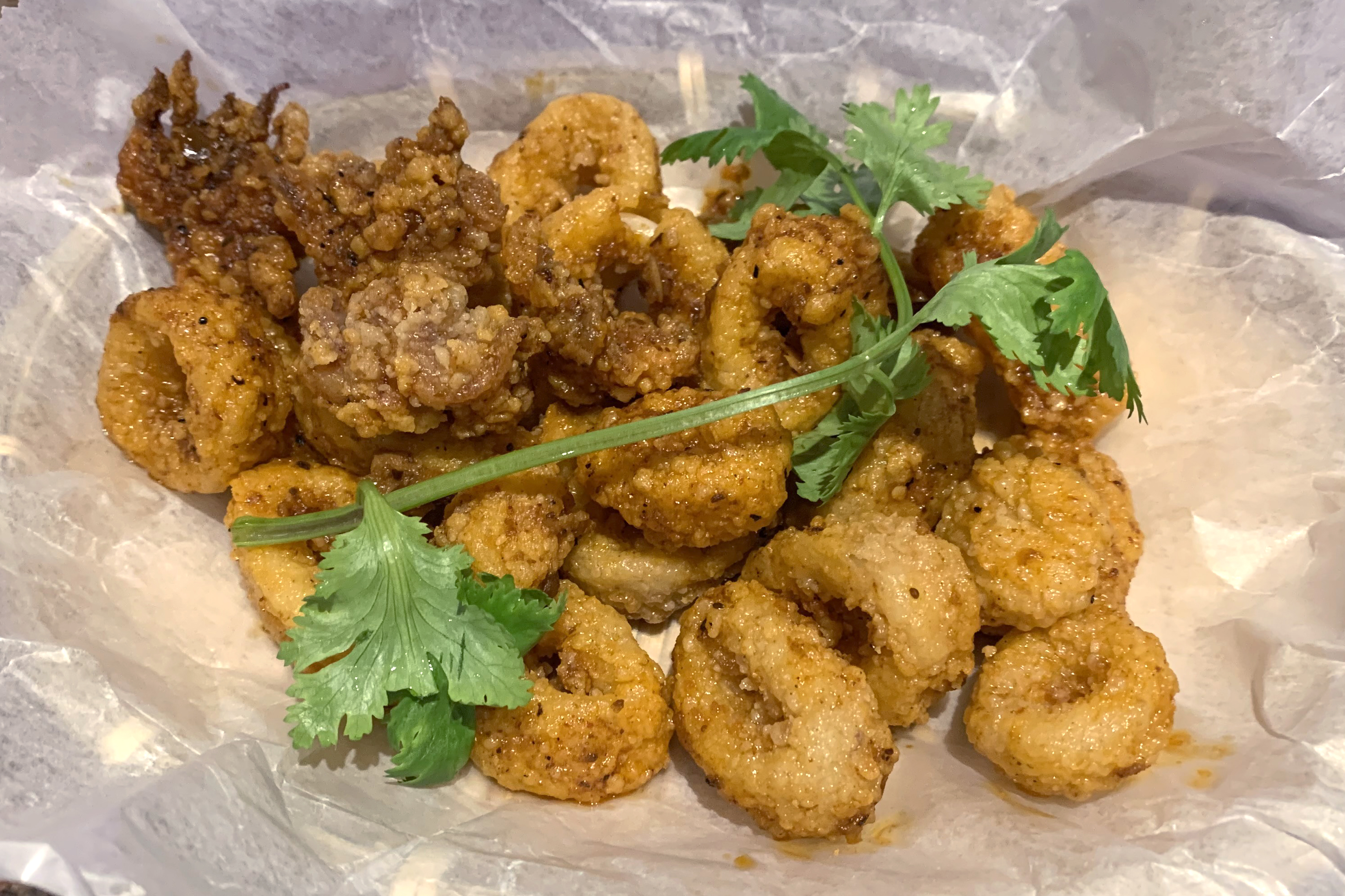 Order Cajun Calamari Squid Fried-HH food online from Asian Palace store, Philadelphia on bringmethat.com
