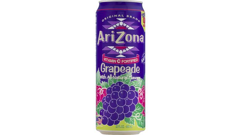Order Arizona Grapeade Fruit Juice Cocktail Can food online from Energy Mart 3 store, Hendersonville on bringmethat.com