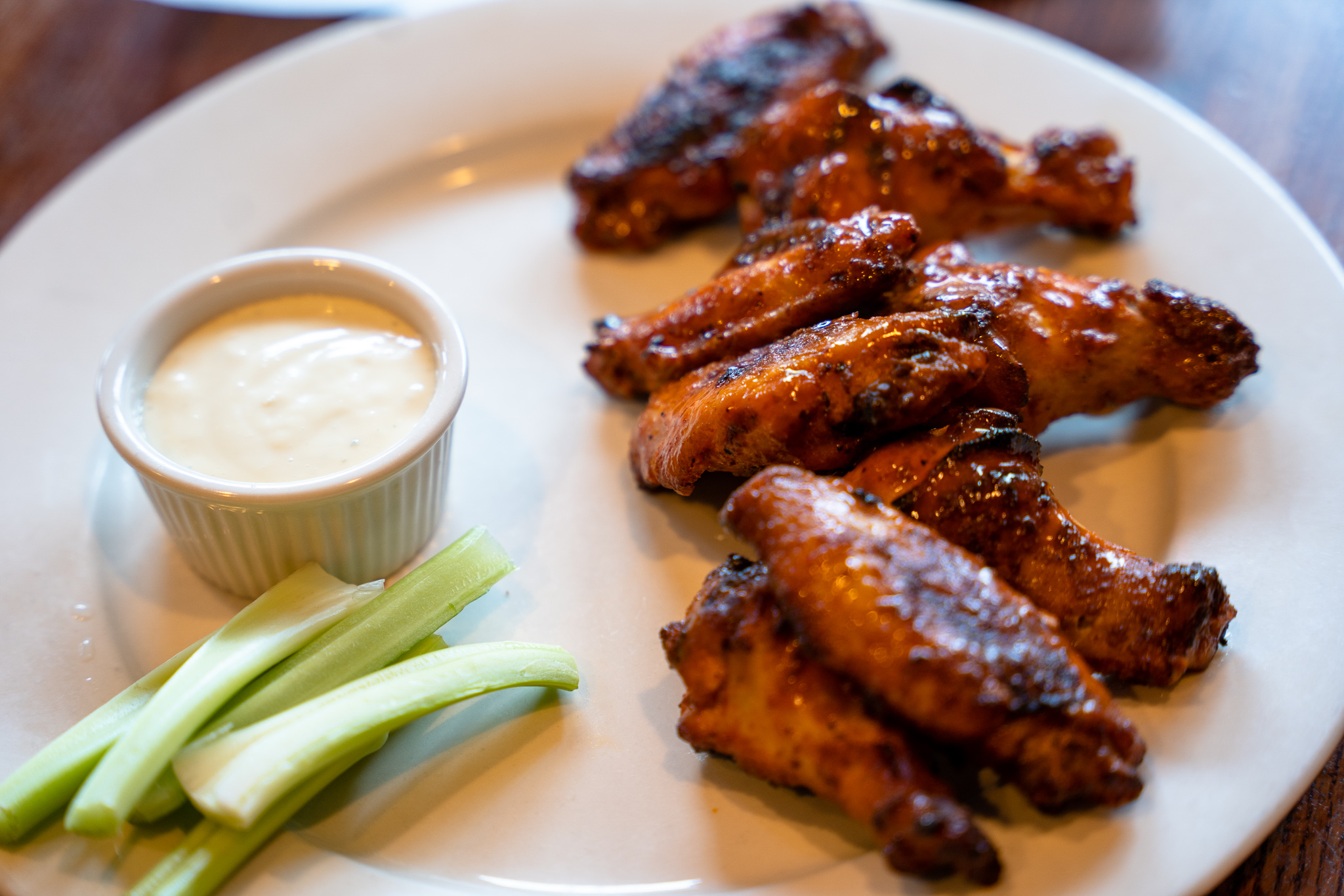 Order 5 Wings food online from Angelico Pizzeria Glover Park store, Washington on bringmethat.com