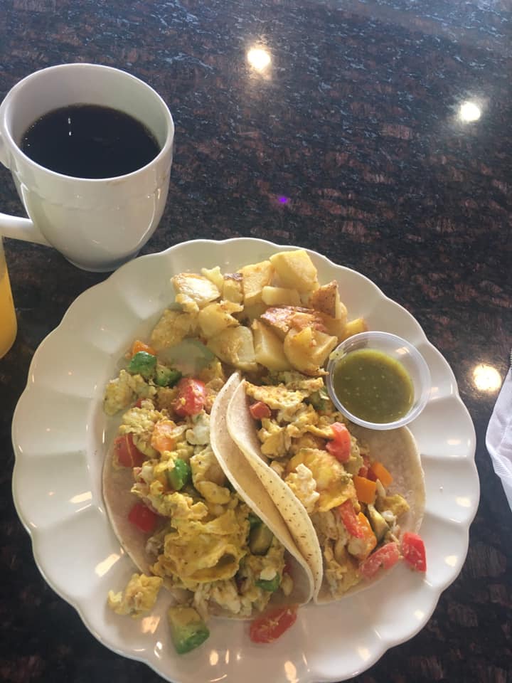 Order Breakfast Tacos food online from Angy Cafe & Ice Cream Parlor store, Warminster on bringmethat.com
