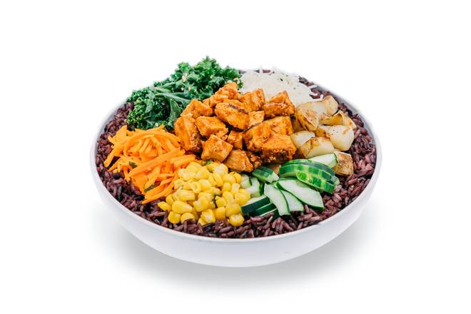 Order SMALL SPICY CHICKEN BOWL food online from Bibibop store, Strongsville on bringmethat.com