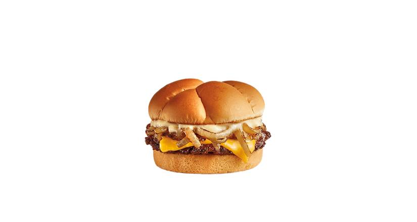 Order Butter Single Steakburger  food online from Steak N Shake store, Akron on bringmethat.com