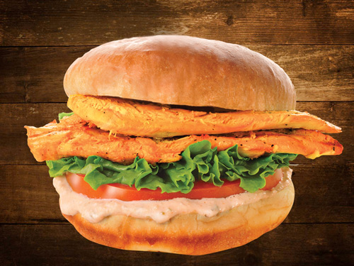 Order Chicken Burger food online from Bistro Kabob store, Carlsbad on bringmethat.com