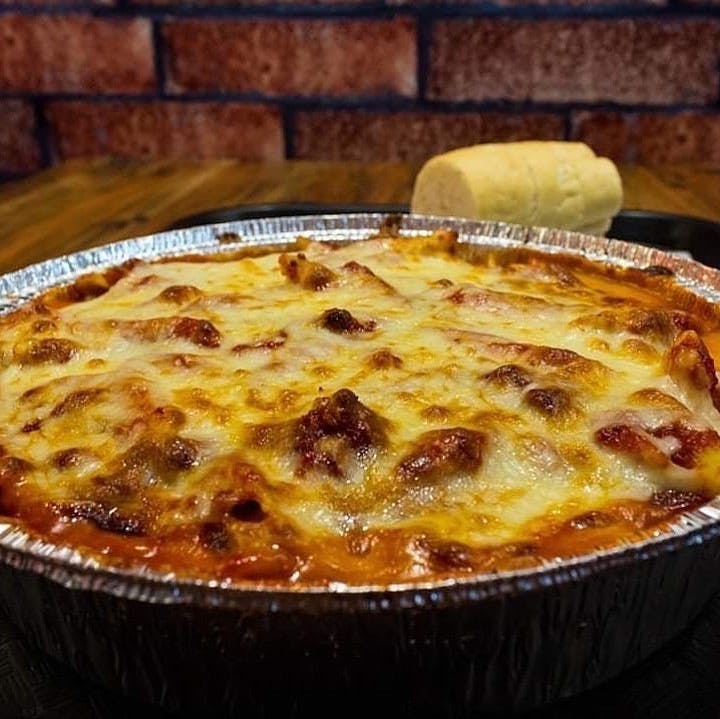 Order Baked Mostaccioli - Small food online from Ruma's Deli store, Imperial on bringmethat.com