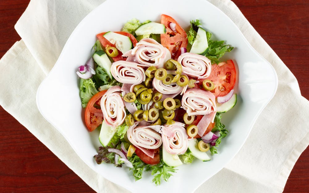 Order Chef's Supreme Salad - Salad food online from Three Brothers Italian Restaurant store, Prince Frederick on bringmethat.com
