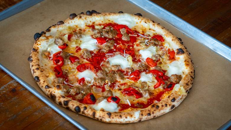Order San Gennaro | 16" food online from Desano Pizzeria store, Austin on bringmethat.com