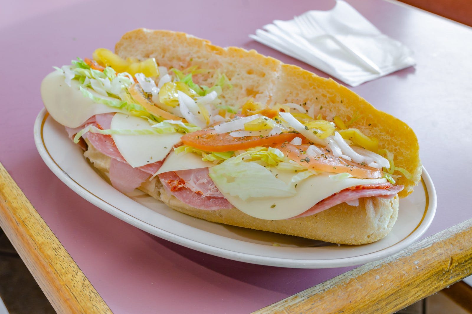 Order Italian Sub - 10'' food online from Stelton Pizza store, Piscataway Township on bringmethat.com