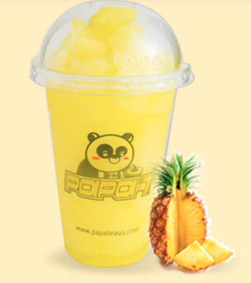 Order Pineapple Slush food online from Papa Tea store, Danbury on bringmethat.com