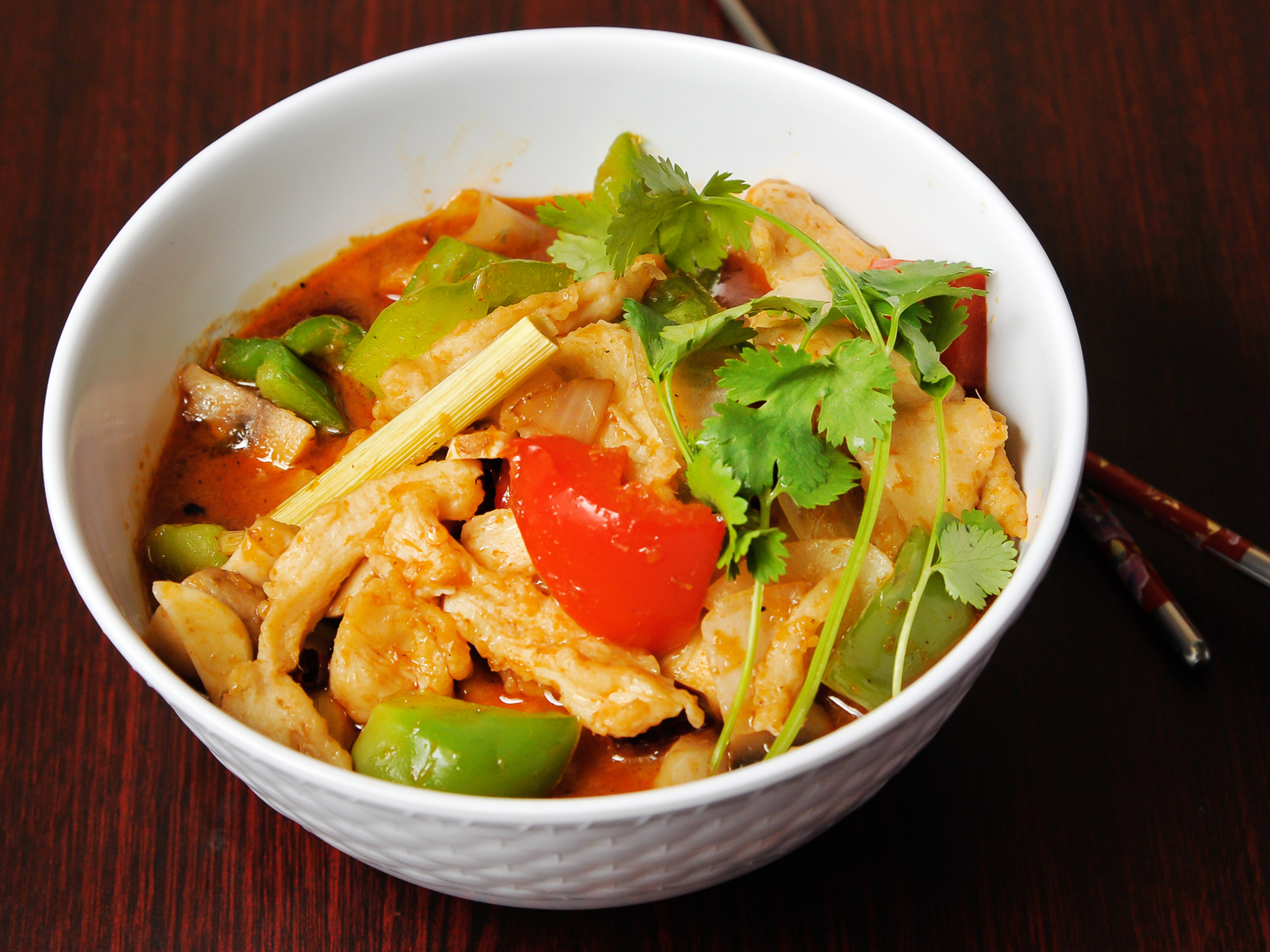 Order Chicken Red Curry food online from Four seasons asian cuisine store, Norcross on bringmethat.com