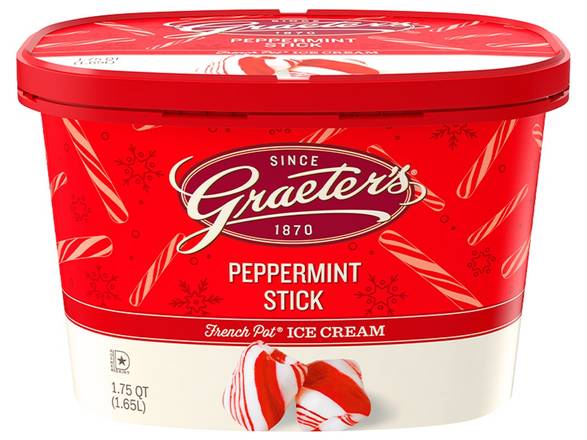 Order Peppermint Stick Family Size food online from Graeter's Ice Cream store, New Albany on bringmethat.com