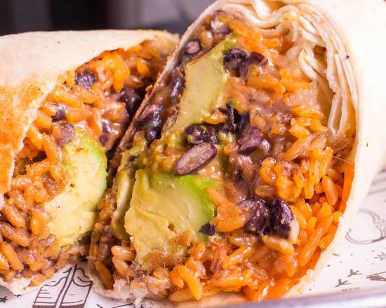 Order Burrito - Golden Avocado (VEGAN) food online from Tacoria store, Montclair on bringmethat.com