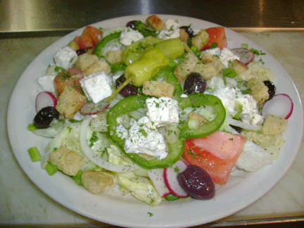 Order Greek Salad food online from Main Street Grille store, Muncy on bringmethat.com