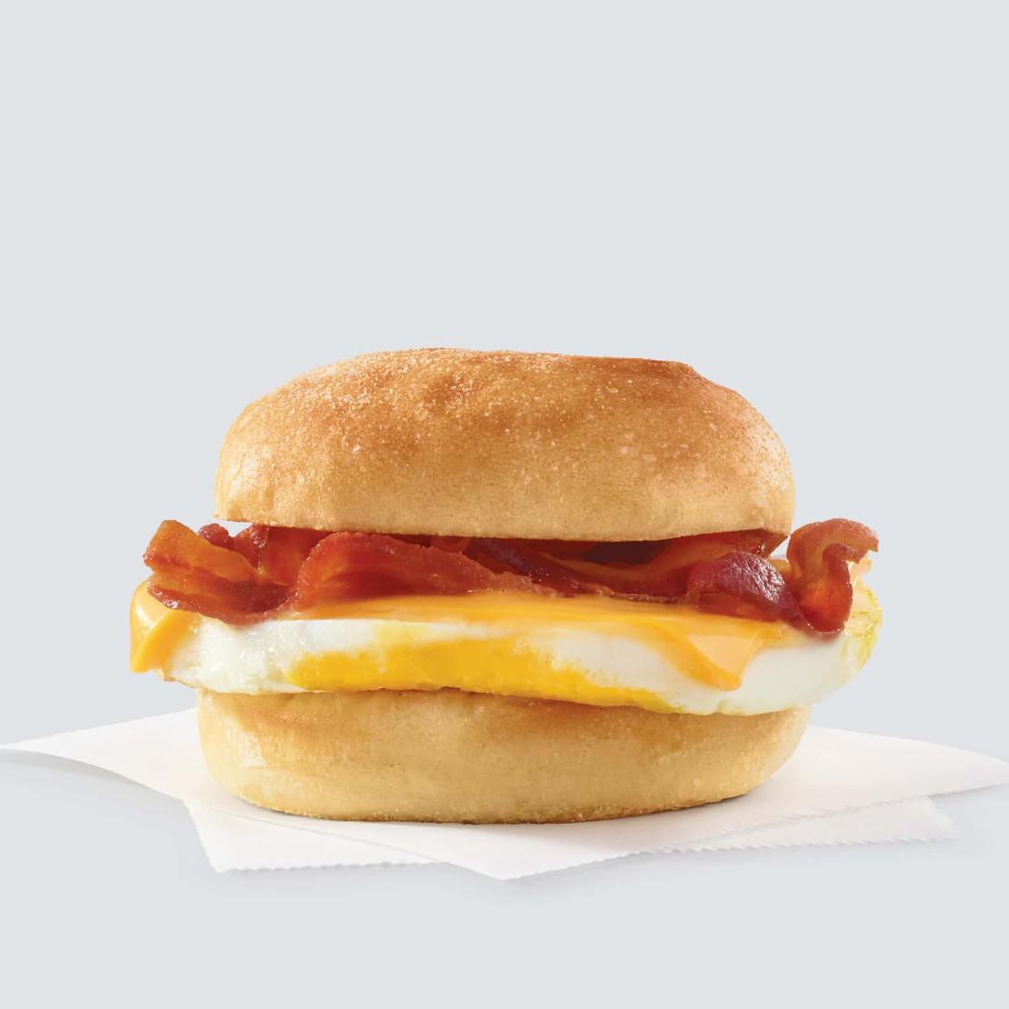 Order Classic Bacon, Egg & Cheese Sandwich  food online from Wendy store, Cedartown on bringmethat.com