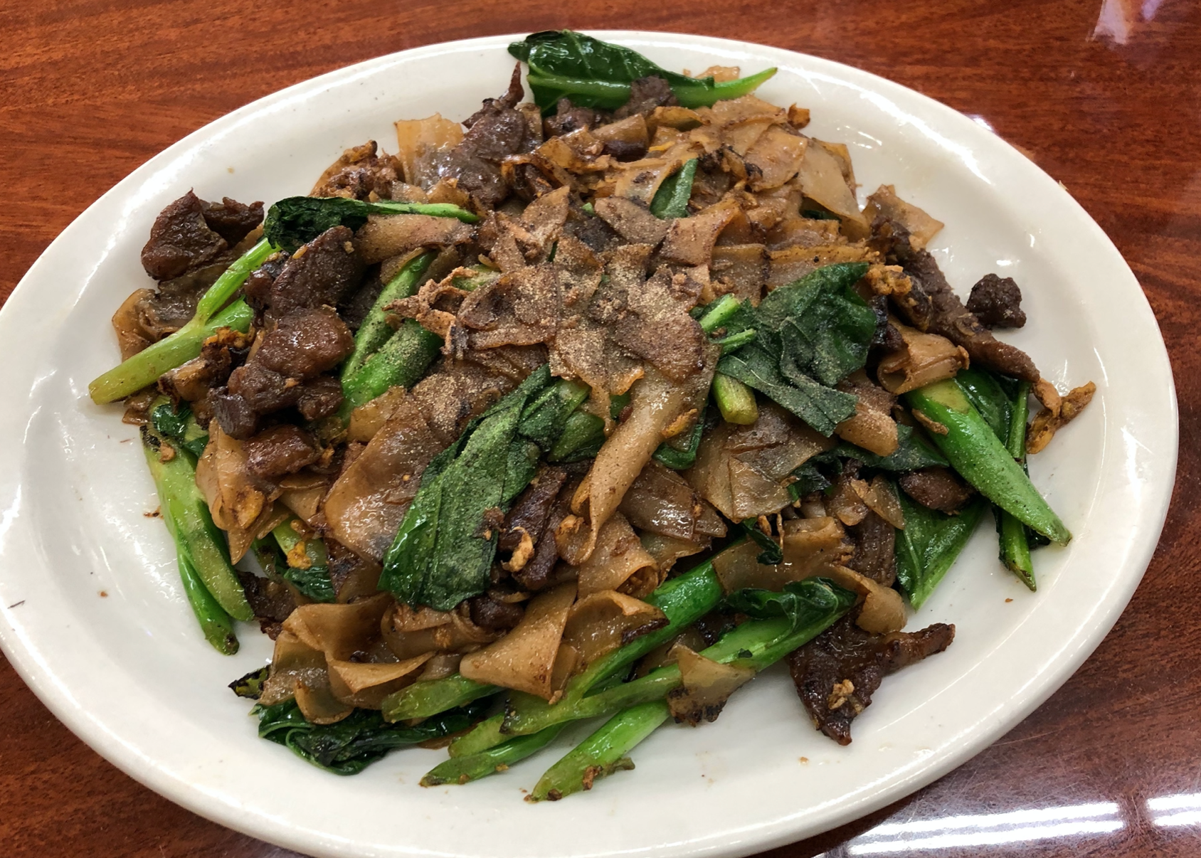 Order Pork Jerky Pad See Eww food online from Dean Noodles store, Rowland Heights on bringmethat.com