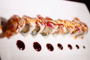 Order American Dream Roll food online from Kabuto Sushi, Hibachi & Lounge store, East norriton on bringmethat.com