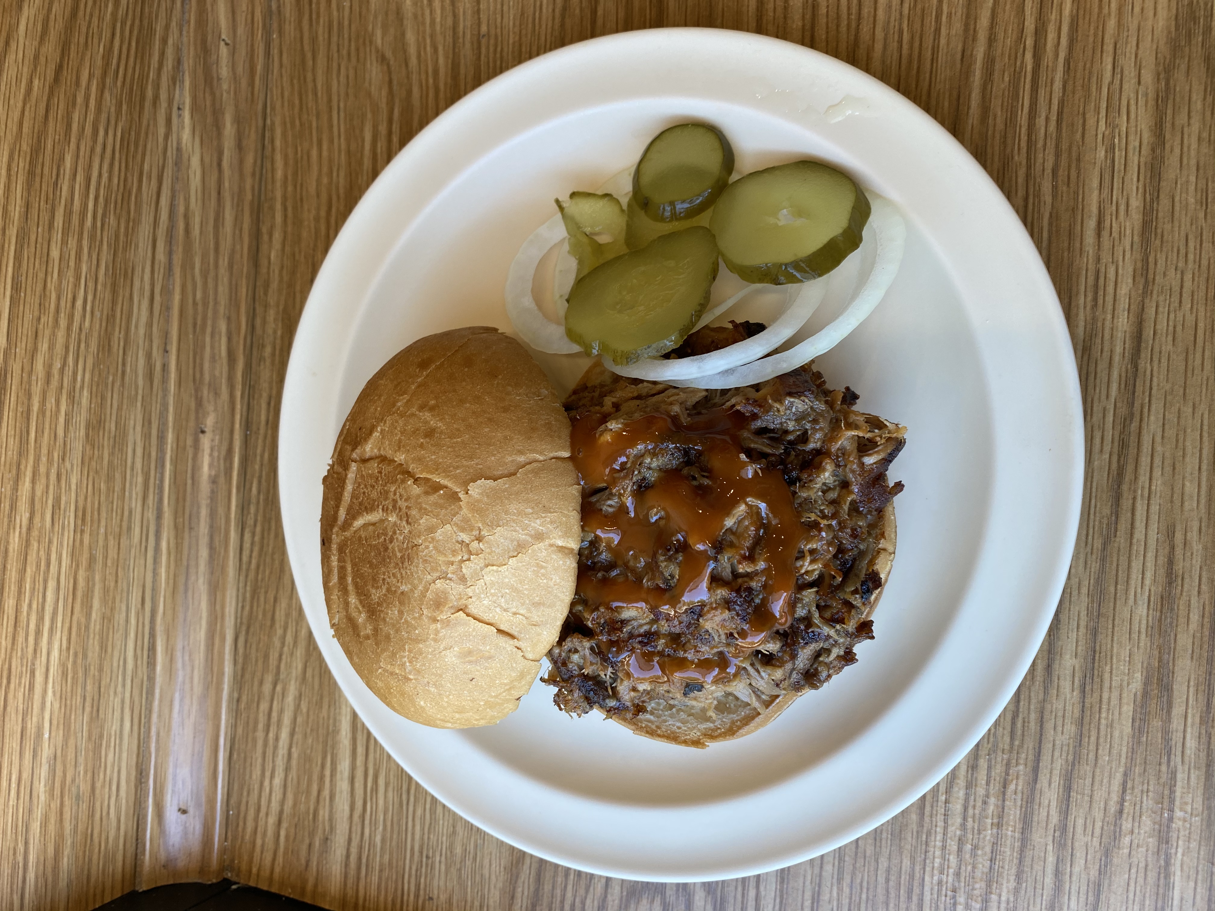 Order Pulled Pork Sandwich food online from Diner Grill store, Chicago on bringmethat.com