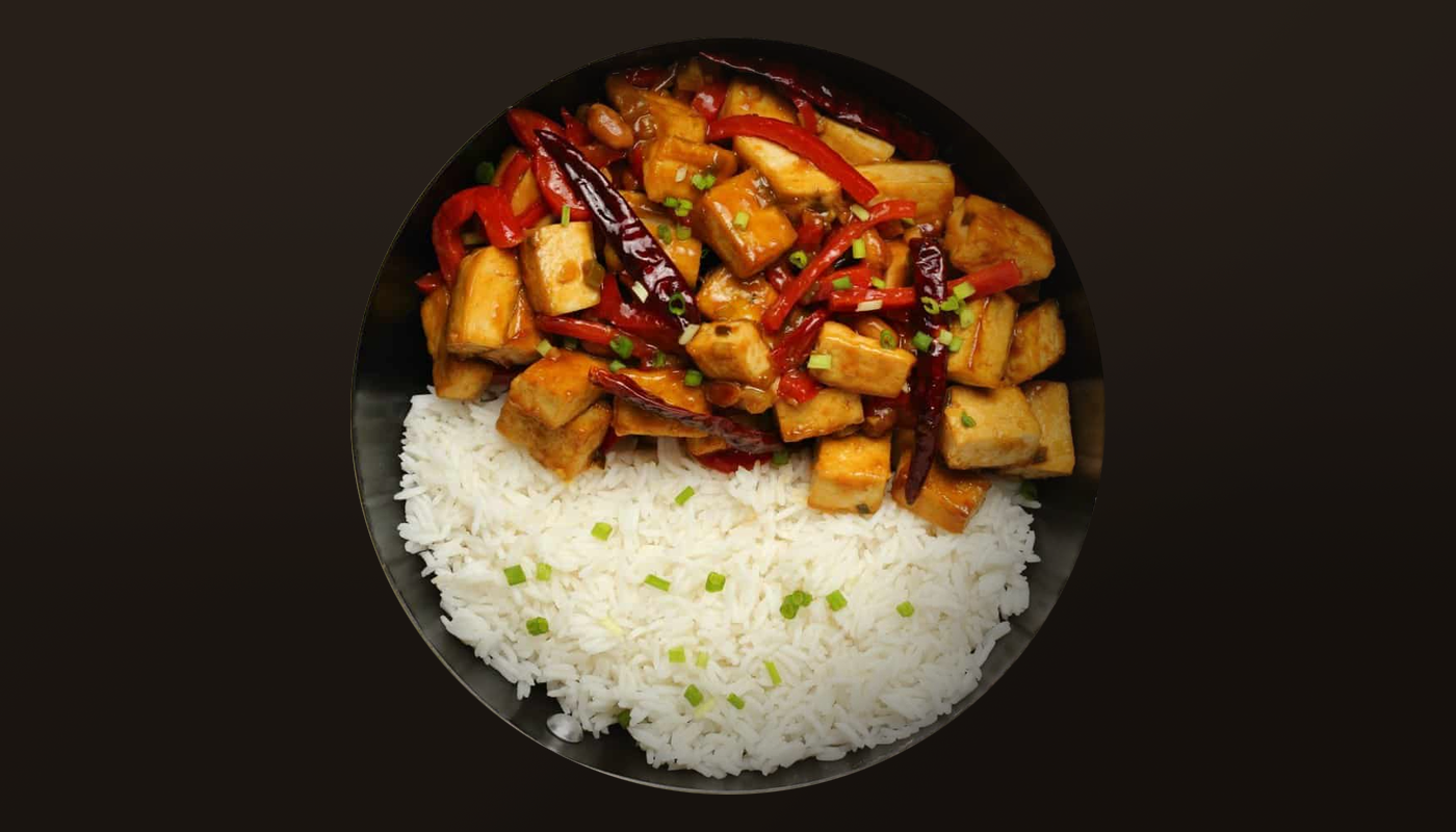 Order Kung Pao Tofu - 1304 food online from Kirin Hot store, Lancaster on bringmethat.com