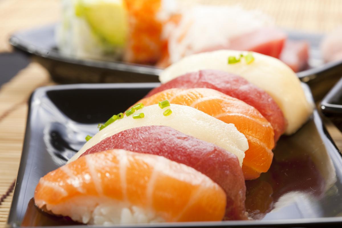 Order Sushi Sampler food online from Ginza Japanese Cuisine store, Wethersfield on bringmethat.com