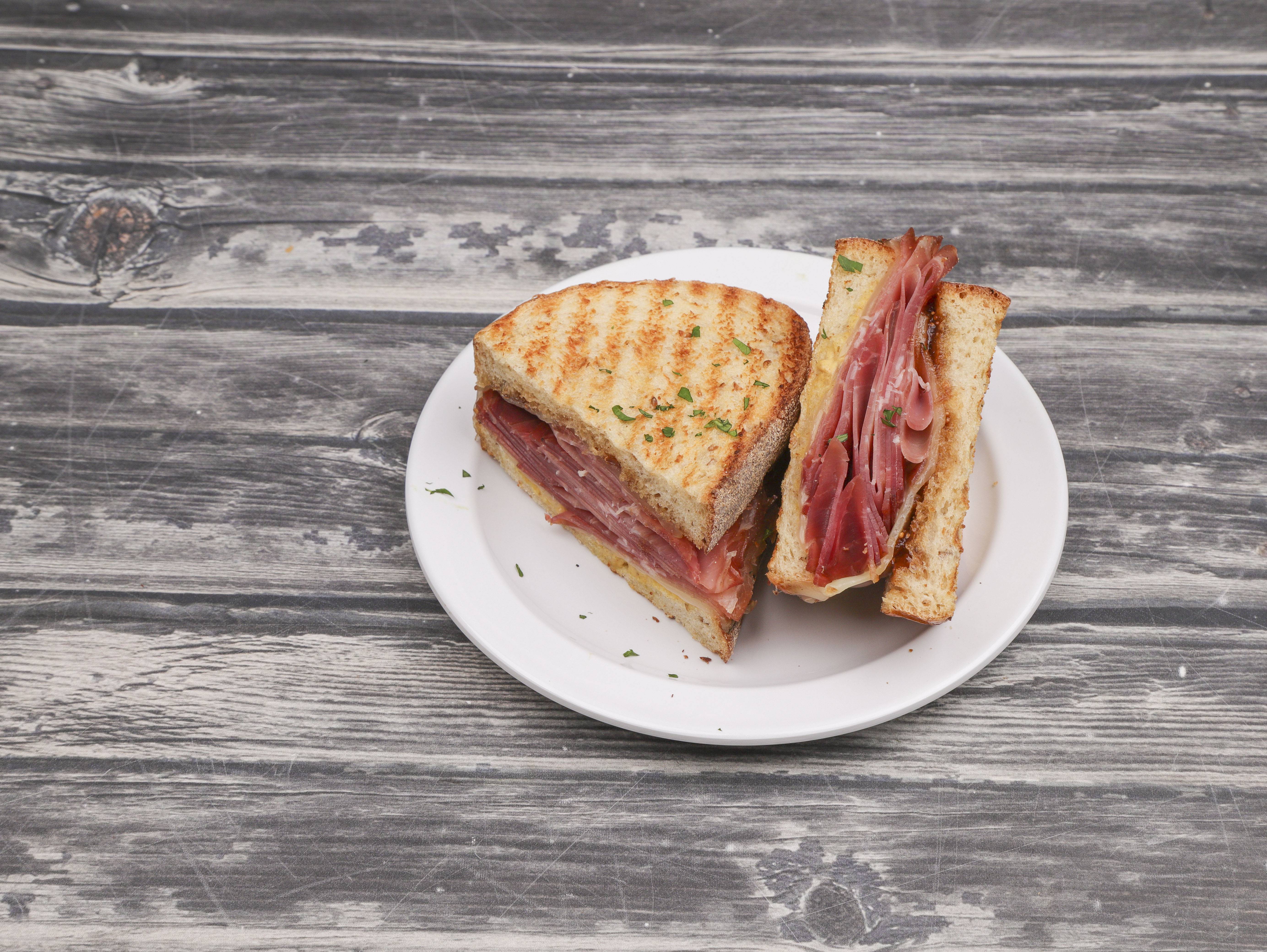 Order Fig – Prosciutto Monte Cristo food online from Torch Wood Cafe store, Philadelphia on bringmethat.com