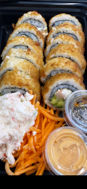 Order 4. Shrimp Roll food online from Sushi Y Mariscos Que Rollo store, Northridge on bringmethat.com