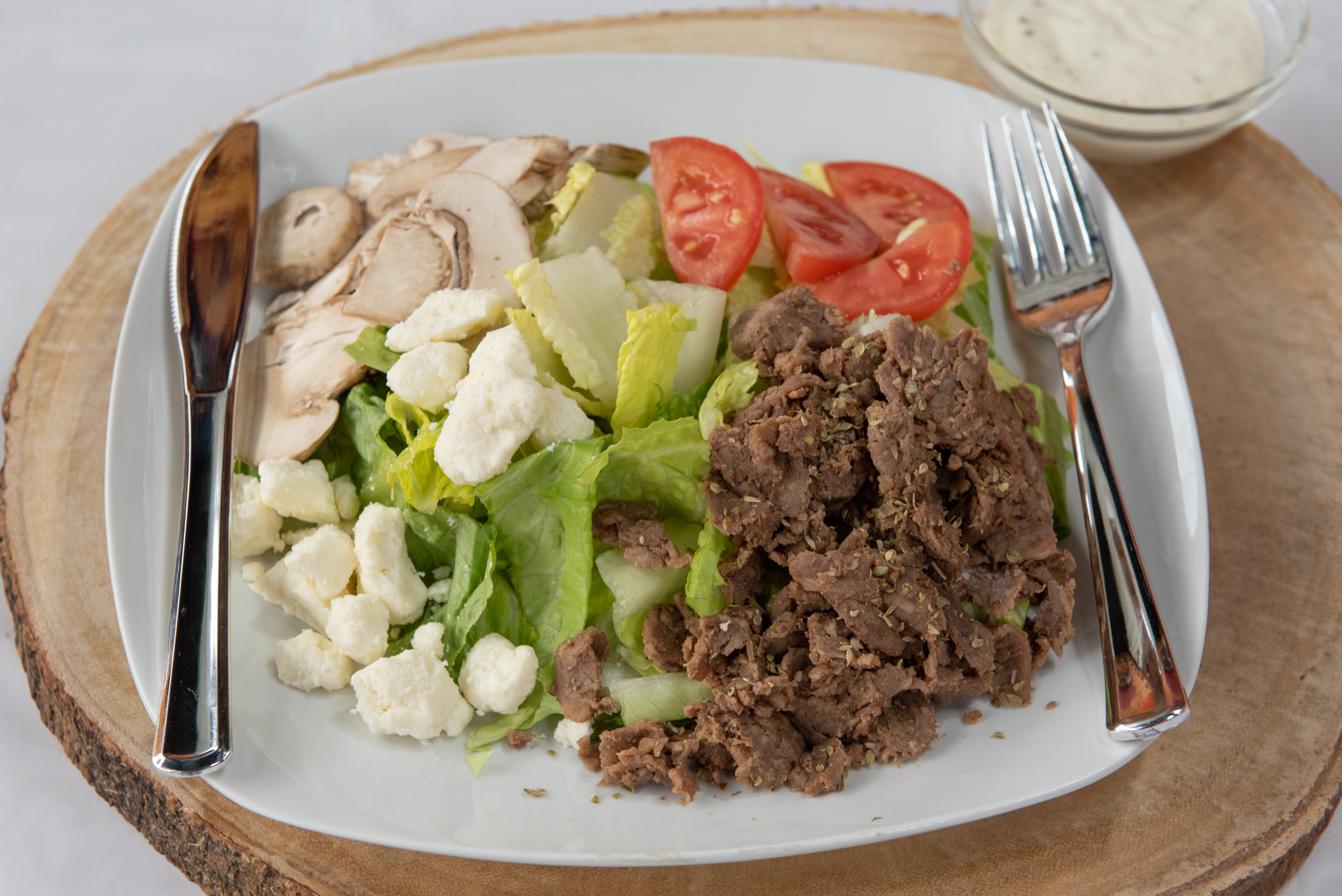 Order Beef and Blue Salad food online from Roma Pizza & Pasta store, Nashville on bringmethat.com