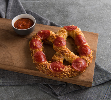 Order Pepperoni Pretzel food online from Auntie Anne store, Exton on bringmethat.com