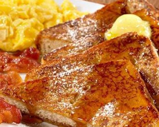 Order Amity French Toast Breakfast Feast food online from Amity Bistro store, Wilmington on bringmethat.com