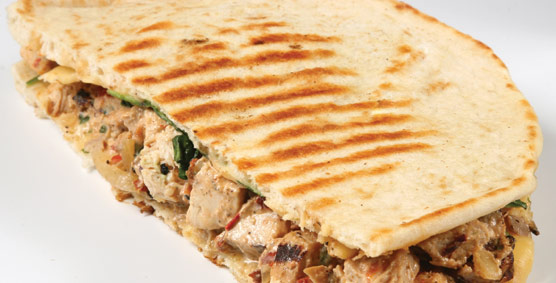 Order Spicy Chicken Panini food online from Caffe Bene store, Jackson Heights on bringmethat.com