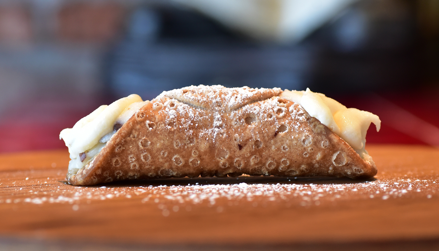 Order Cannoli food online from Mr. Moto's Pizza store, San Diego on bringmethat.com