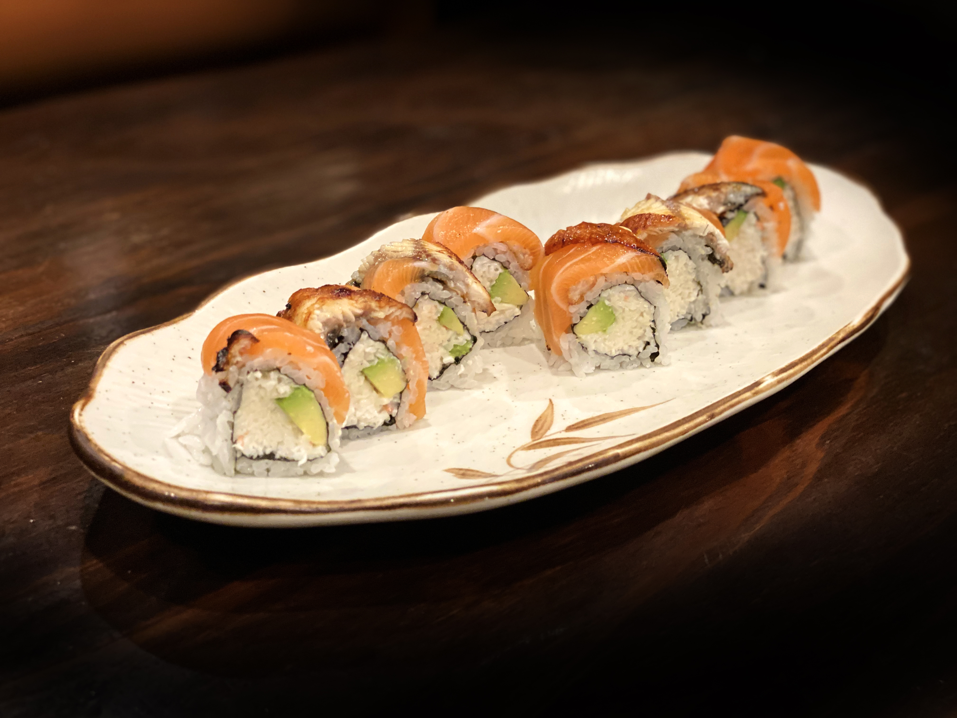 Order B8. Tiger Roll food online from Hikari Sushi And Ramen store, Corona on bringmethat.com