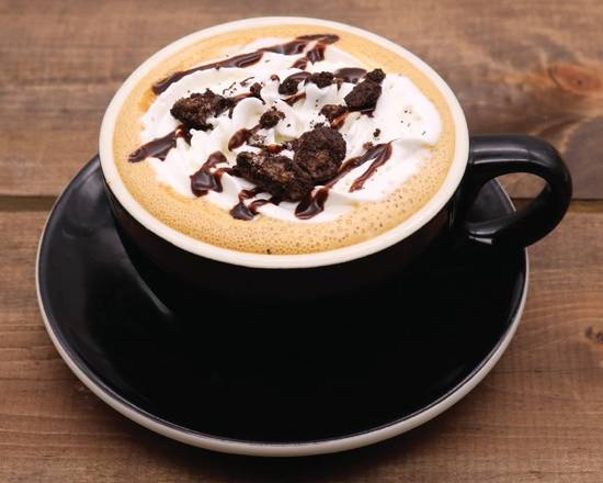 Order Oreo Cookie Latte food online from Seven Mile Cafe store, Denton on bringmethat.com