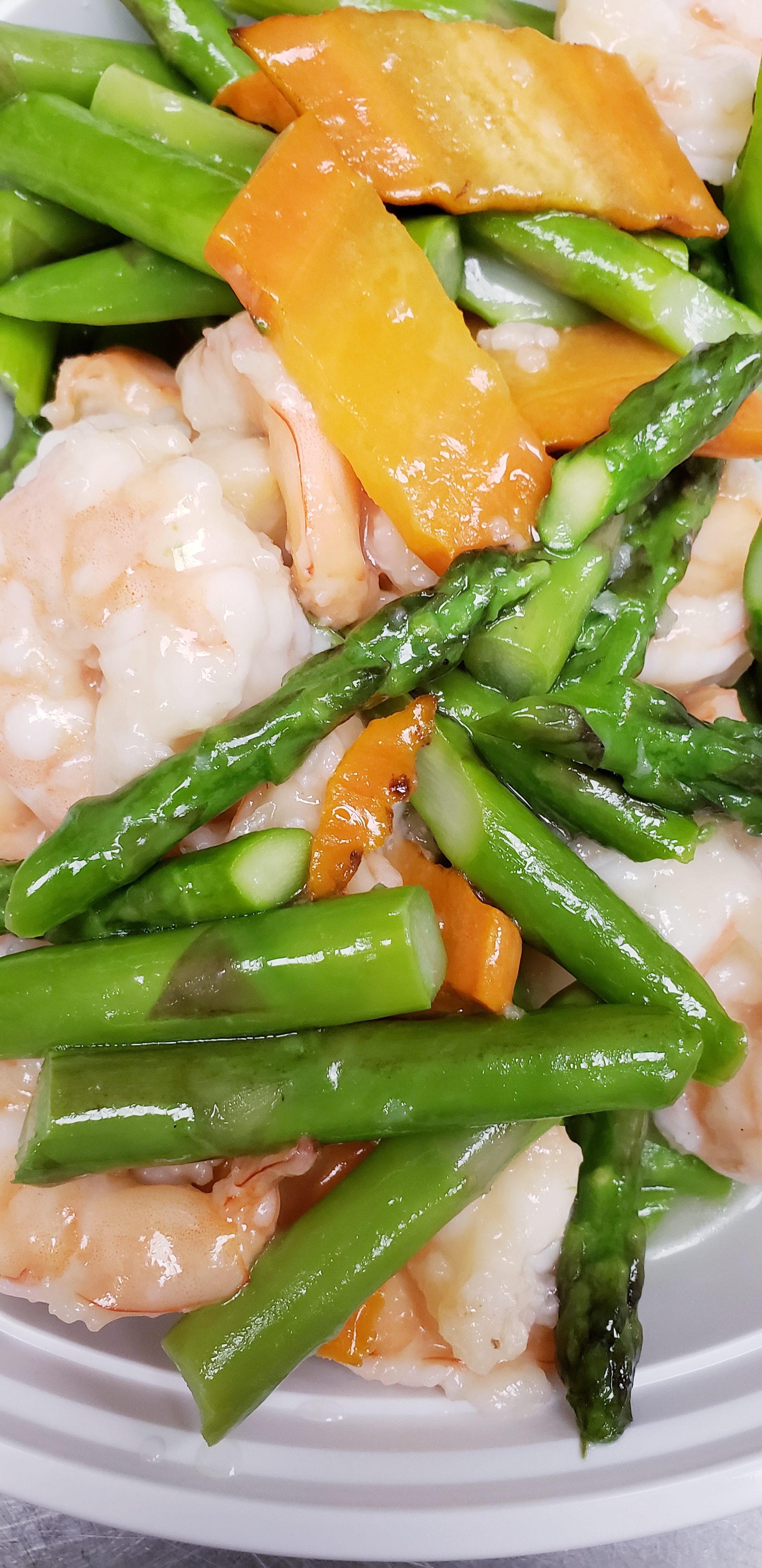Order shrimp with Asparagus food online from Hunan Gourmet store, Frederick on bringmethat.com