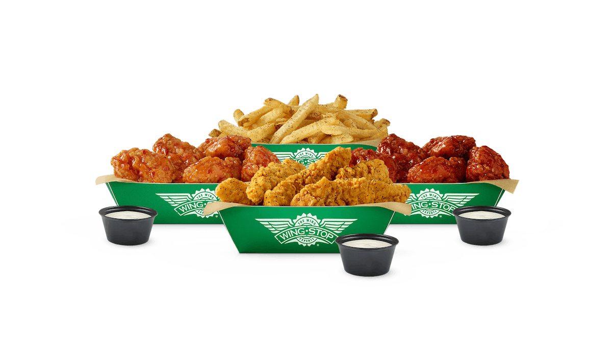 Order All-In Bundle food online from WingStop - Clifton store, Clifton on bringmethat.com