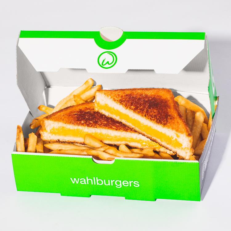Order Kids Grilled Cheese food online from Wahlburgers store, Detroit on bringmethat.com