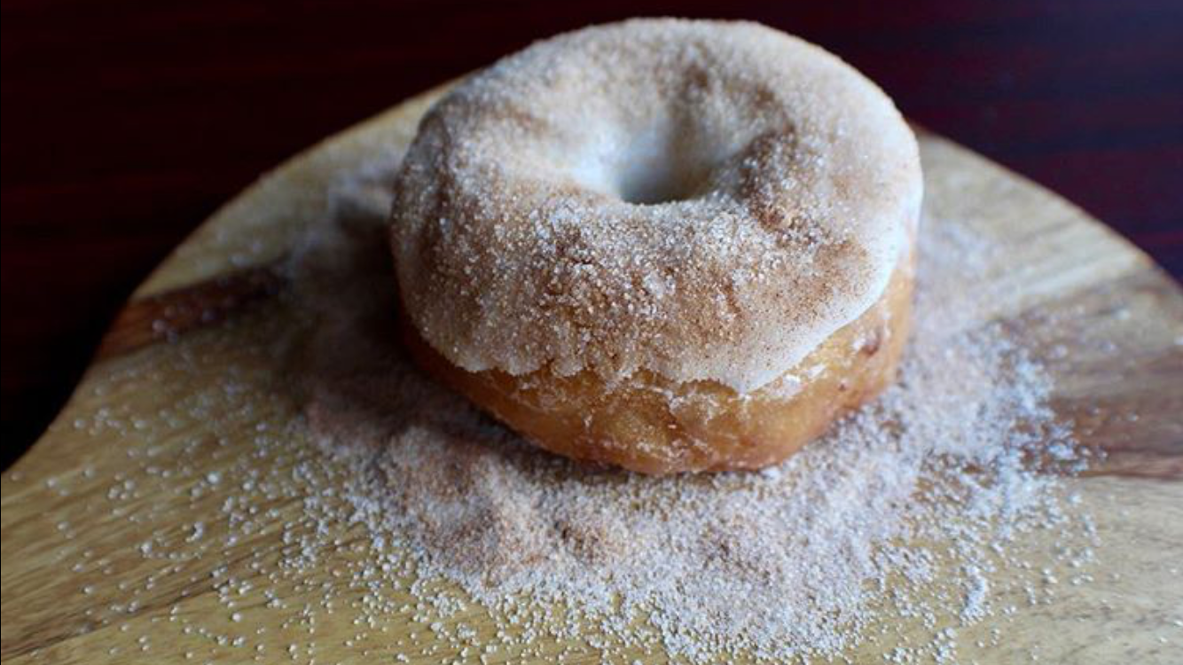 Order Apple Spice Cake Donut food online from Tasty Donuts store, Canton on bringmethat.com