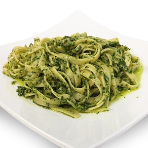 Order Fettuccine Chicken Pesto food online from Pizza Man store, North Hollywood on bringmethat.com