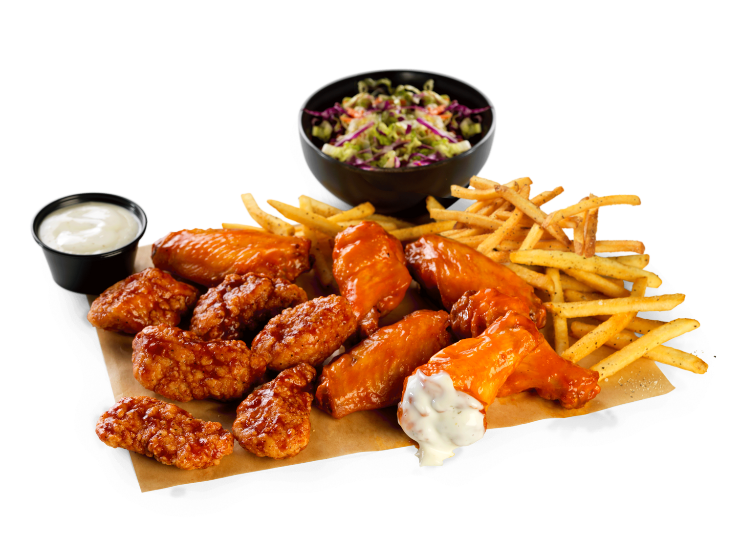 Order Traditional & Boneless Combo food online from Wild Burger store, Plainfield on bringmethat.com