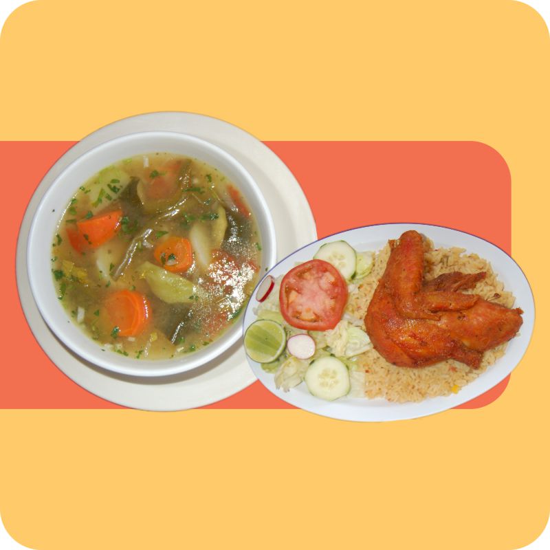 Order Sopa De Gallina food online from El Tikal Restaurant store, Lynn on bringmethat.com