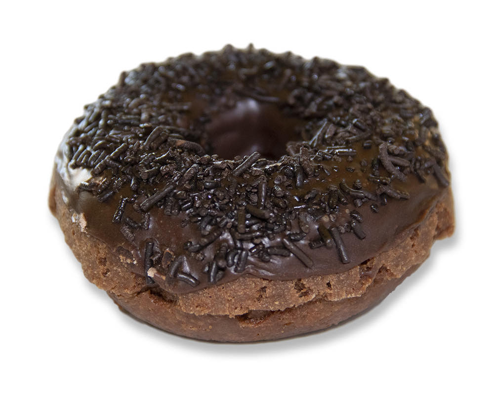 Order Chocolate sprinkle on chocolate frosted cake food online from Honey Donuts store, Crowley on bringmethat.com
