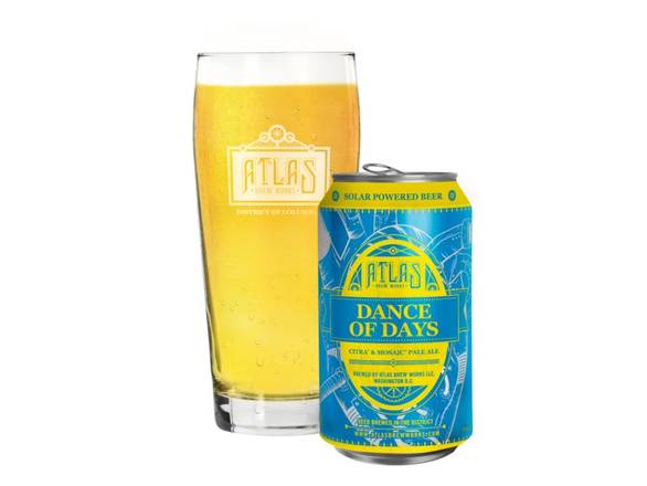 Order Atlas Dance Of Days Pale Ale - 6x 12oz Cans food online from Towne Wine & Liquors store, Washington on bringmethat.com