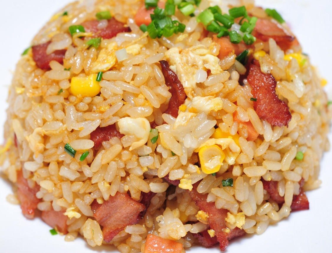 Order Bacon Fried Rice food online from Orient House Chinese Restaurant store, Madison on bringmethat.com
