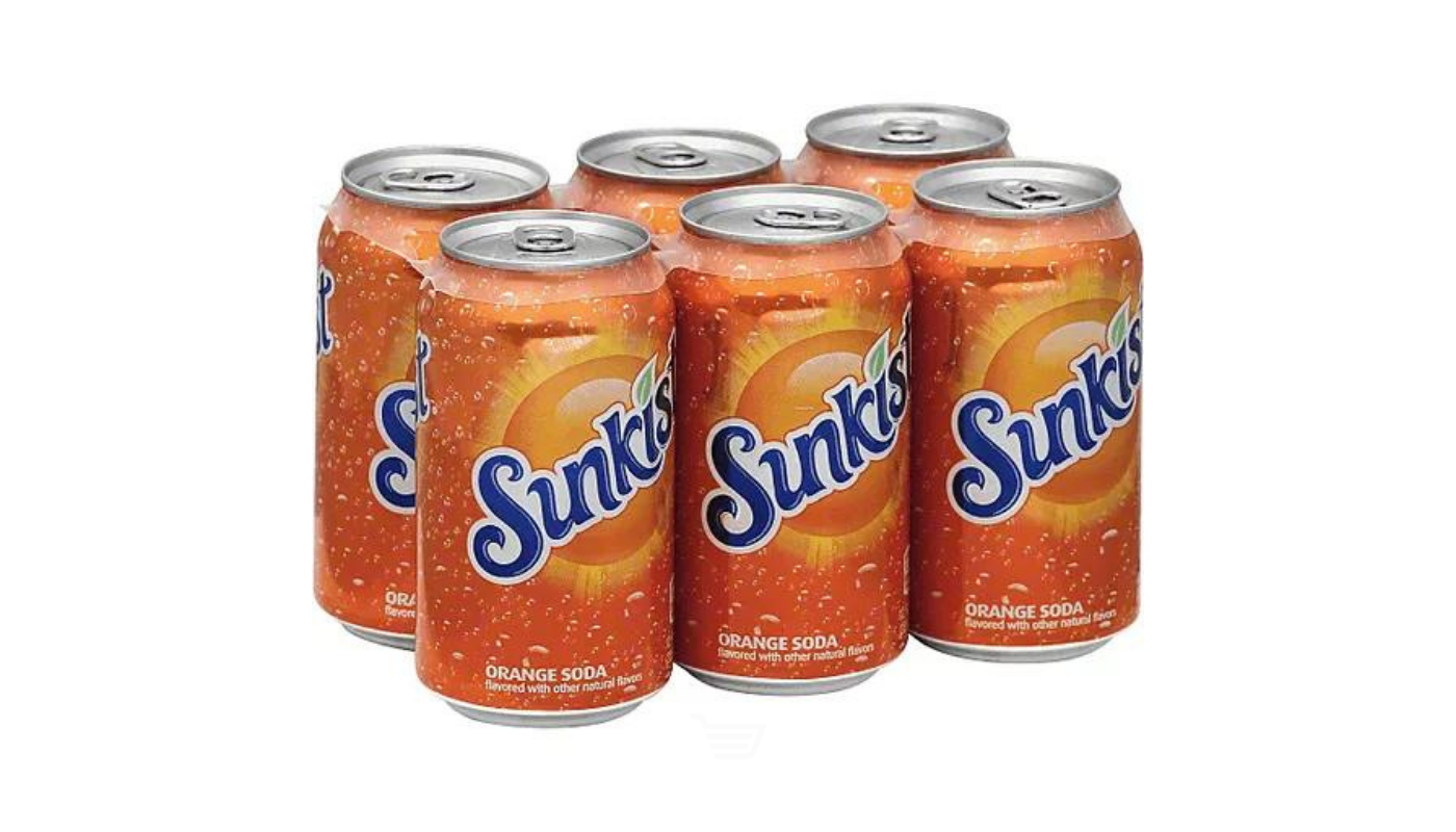 Order Sunkist 6 Pack 12oz Cans food online from Ross Liquor store, Sylmar on bringmethat.com