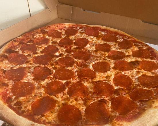 Order Double Pepperoni Pizza food online from Italian Village Pizza store, Lansing on bringmethat.com