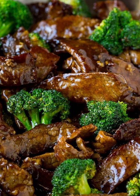 Order Combo b - Beef Brocolli food online from Tra Ling Oriental Cafe store, Boulder on bringmethat.com
