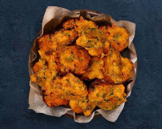 Order Crisp Veggie Fritters food online from Curry Palace store, Buffalo on bringmethat.com