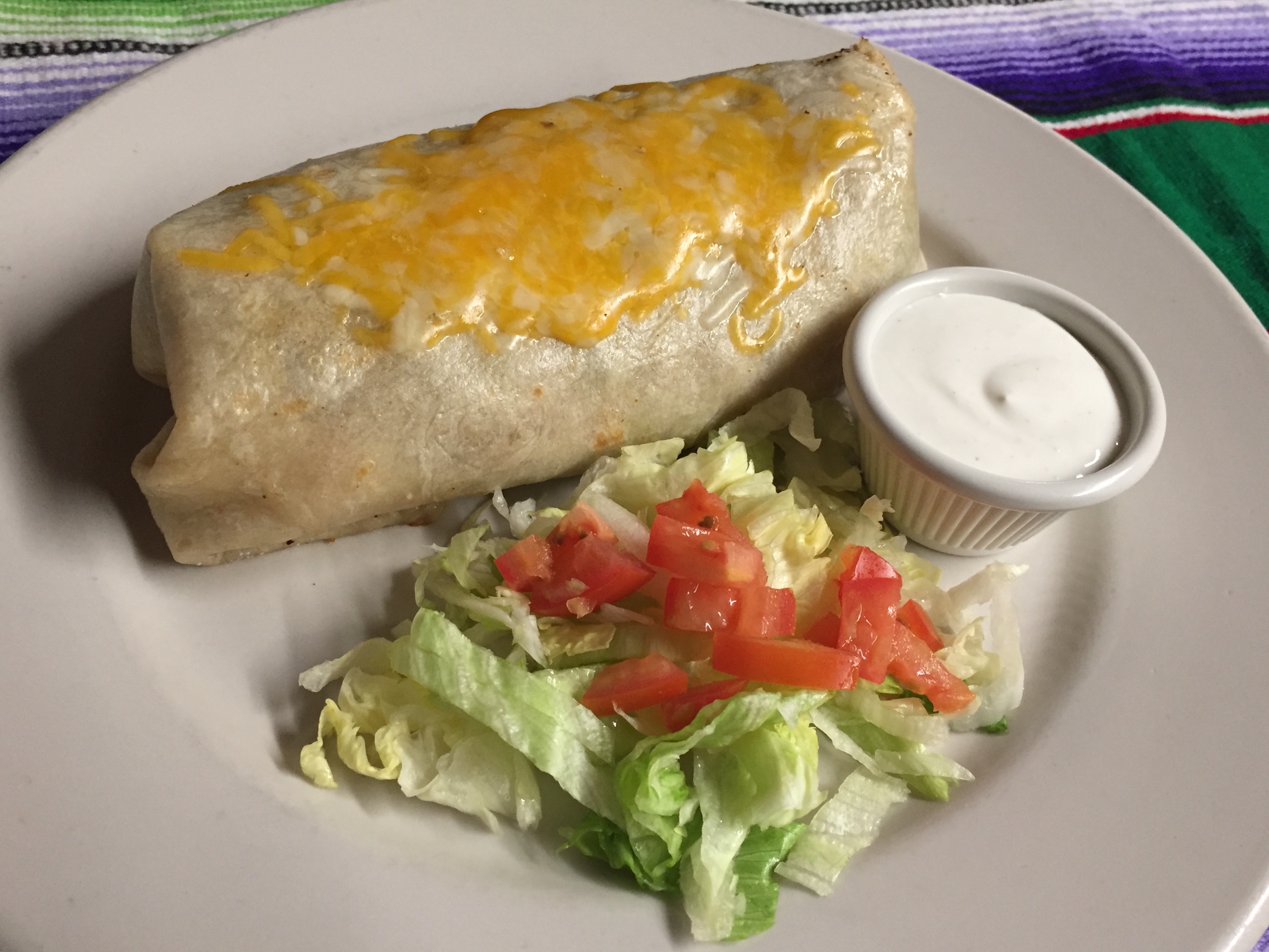 Order VEGGIE BURRITO food online from Montes Cafe store, Seaside Heights on bringmethat.com