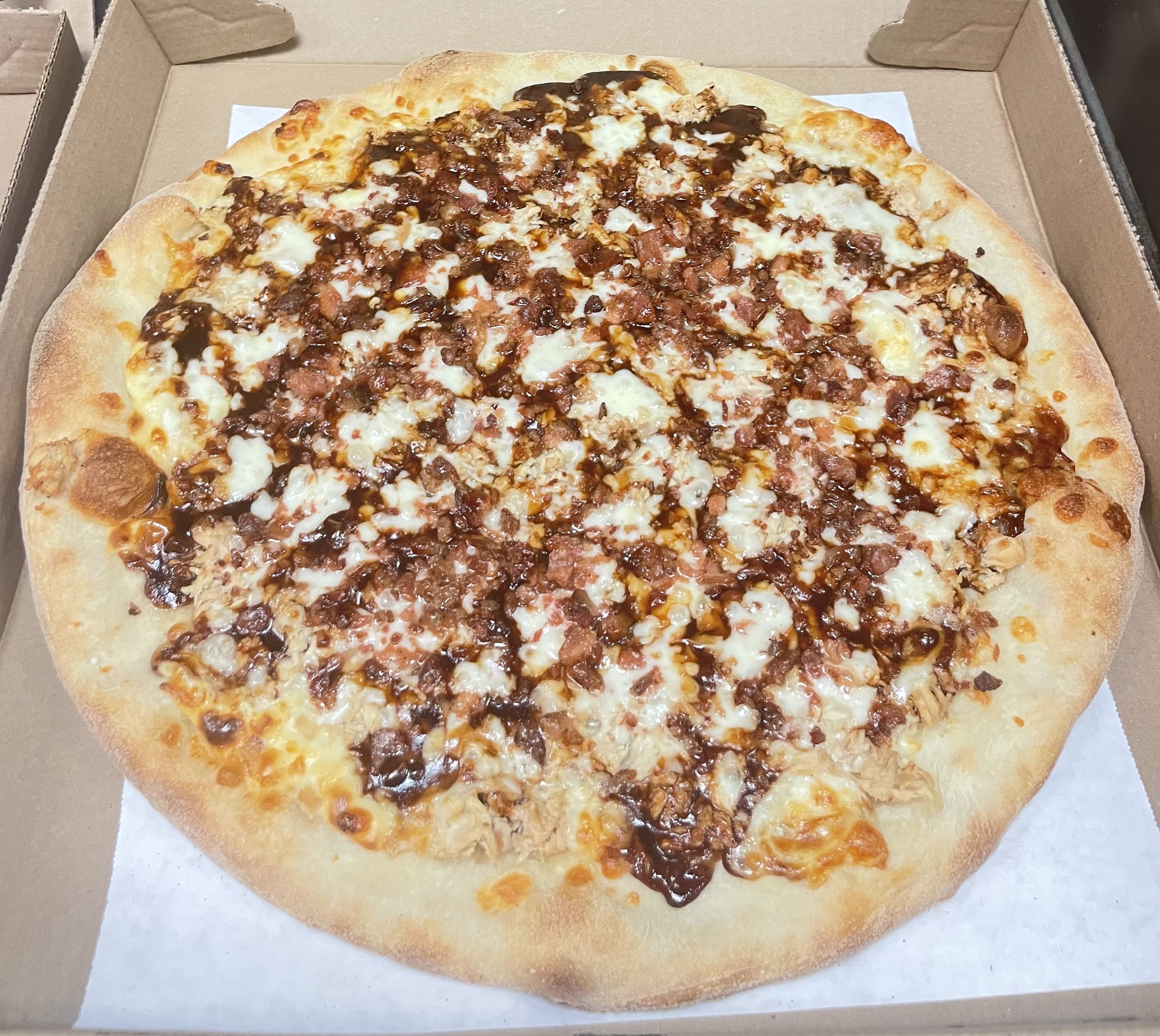 Order Chicken Texas Pizza food online from Dolce- carini store, Philadelphia on bringmethat.com